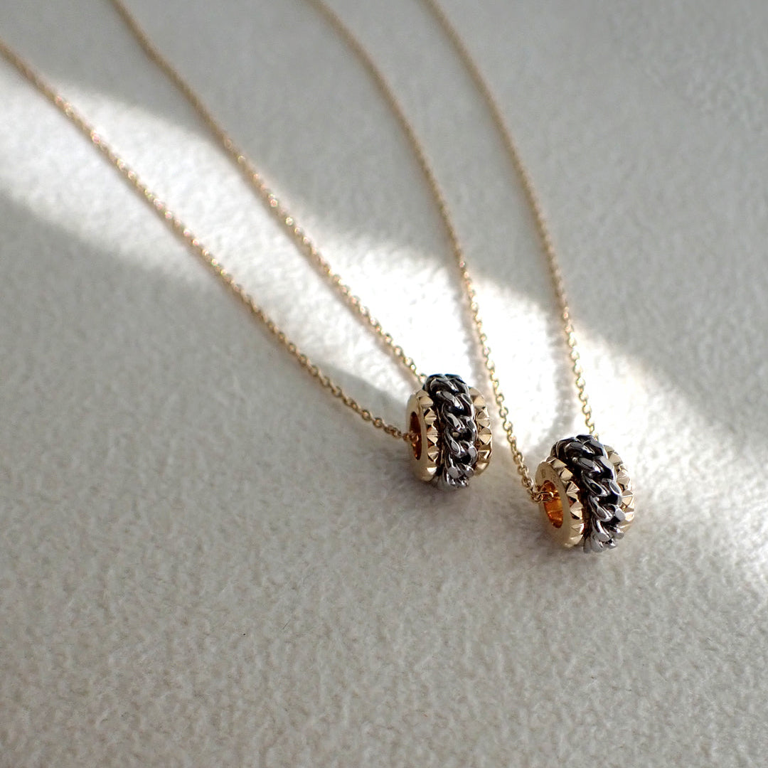 Chain Rings Pendant - 8N14